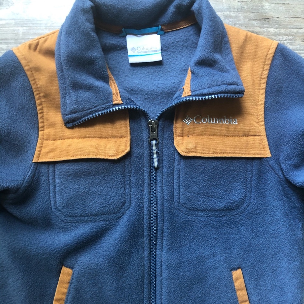 Columbia fleece jacket.